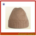 HX267/ cashmere knitted hat/custom knitted hat in different color/hand knitted hat